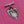 Load image into Gallery viewer, Silver Fleur de Lis Drop Brooch