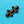 Load image into Gallery viewer, Tiny Black Cabochons Pin
