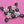 Load image into Gallery viewer, 80s Deco Black Cross Brooch