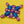 Load image into Gallery viewer, 80s Deco Cross Pink Brooch
