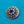 Load image into Gallery viewer, Single Purple Disc Brooch
