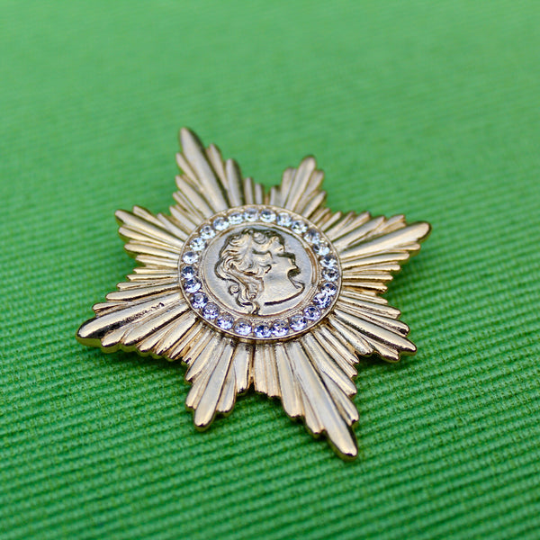 Military Cross and Star Brooch