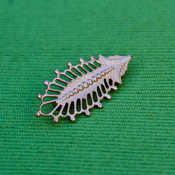 Rose Gold Art Deco Revival Brooches