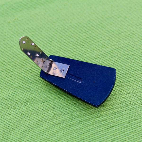 Wooden Dress Clips with Brass Pyramids