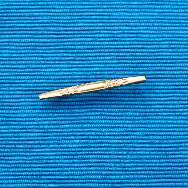 Floral Brass Pin by Jakob Bengel