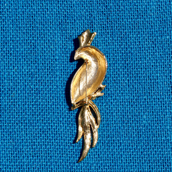 Colourful Cockatoo Brooch