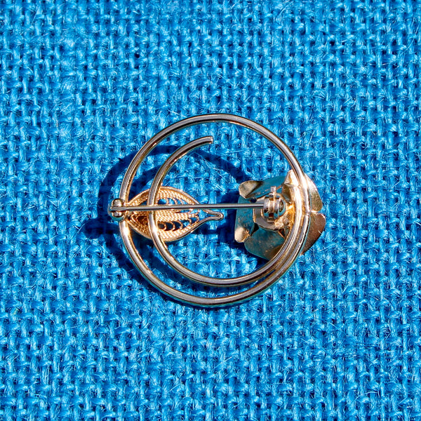 Sarah Coventry Serene Promise Brooch 1969