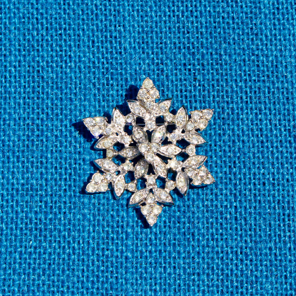 Sarah Coventry Crystal Snowflakes 1969