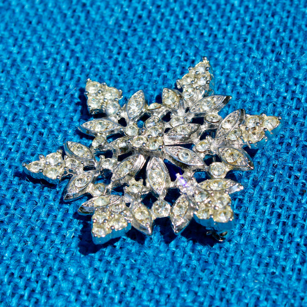 Sarah Coventry Crystal Snowflakes 1969