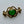 Load image into Gallery viewer, Green Regency Faceted Brooch
