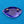 Load image into Gallery viewer, Czech Glass Blue Flipper

