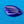 Load image into Gallery viewer, Czech Glass Blue Flipper
