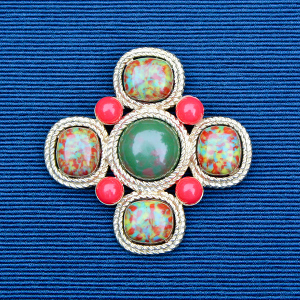 Sarah Coventry Mosaic 1963 Brooch