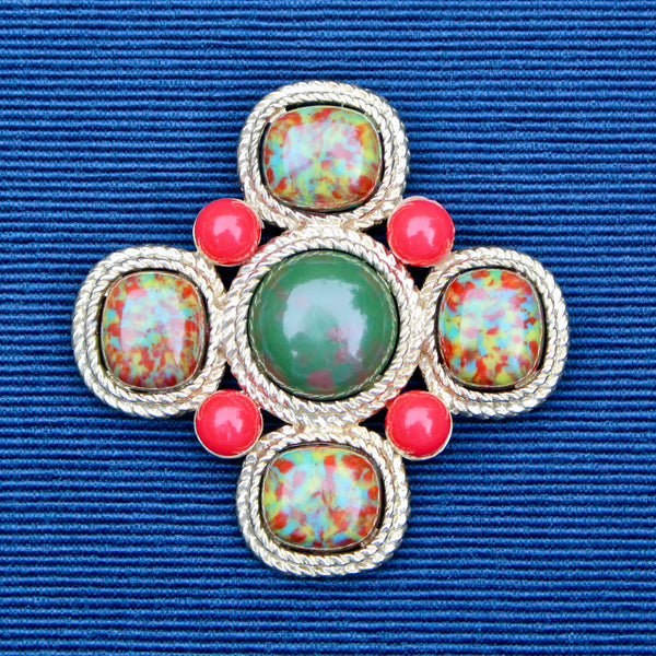 Sarah Coventry Mosaic 1963 Brooch