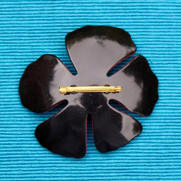 Acrylic Flower Brooches