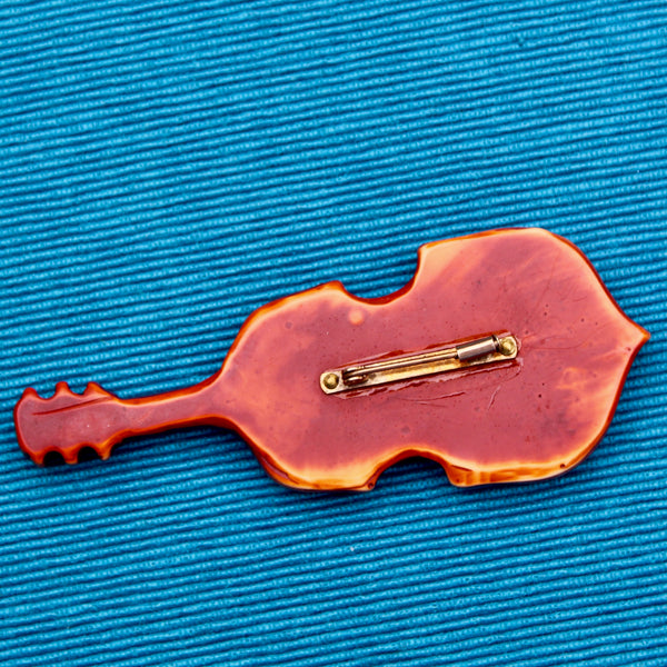 Cello Brooch