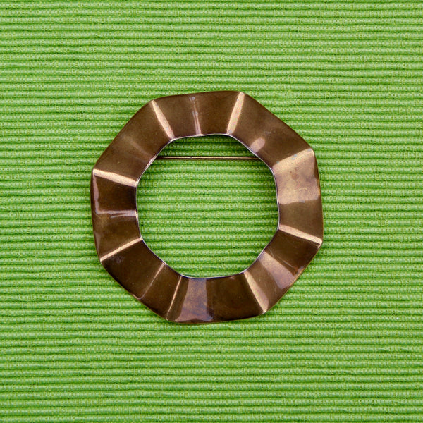 Bronze 12 Brooch