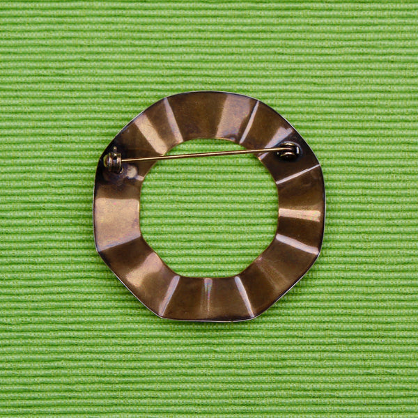 Bronze 12 Brooch