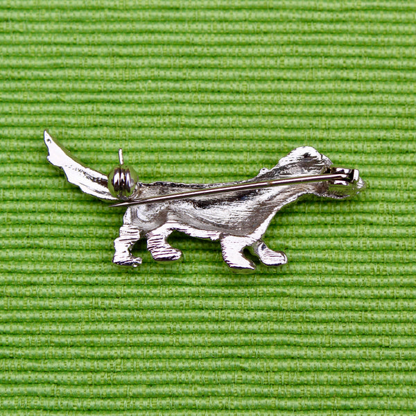 Tiny Dog Brooch