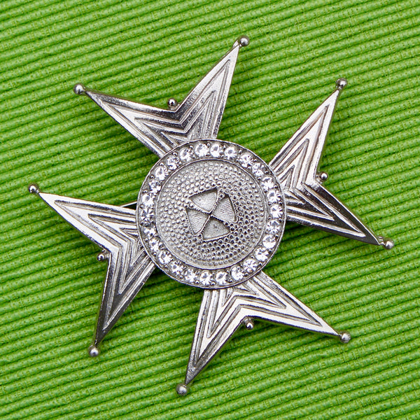 Silver Military Cross Brooch