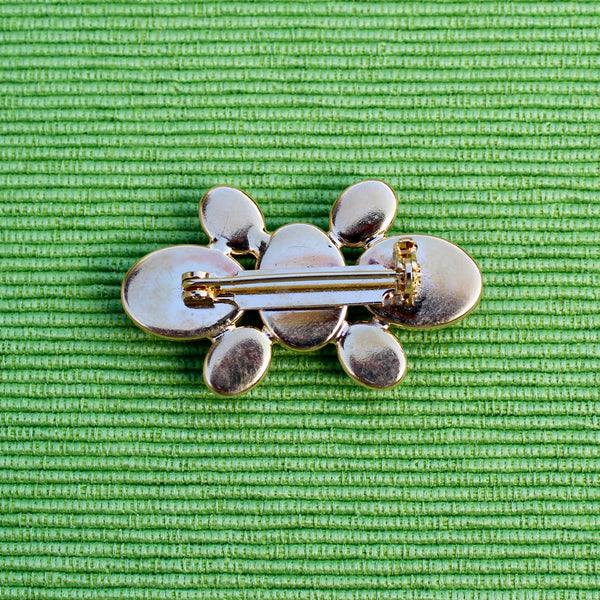 Tiny Blue and Green Cabochon Pins