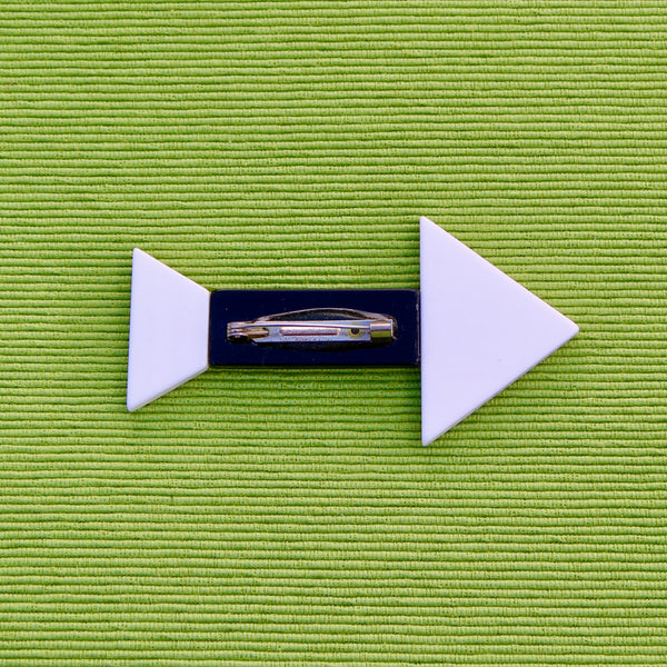 Acrylic Arrow Brooch