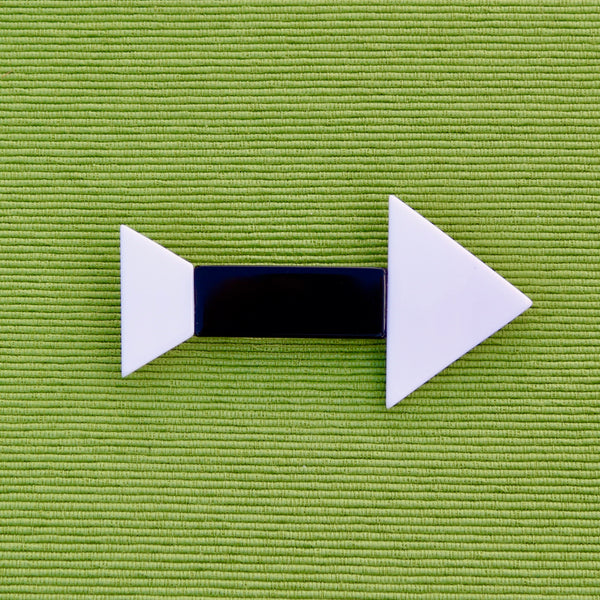 Acrylic Arrow Brooch