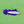 Load image into Gallery viewer, Purple and White Fish Brooch
