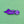 Load image into Gallery viewer, Purple and White Fish Brooch
