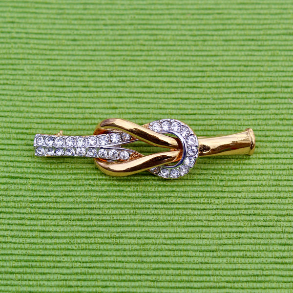 Atwood and Sawyer Knot Brooch