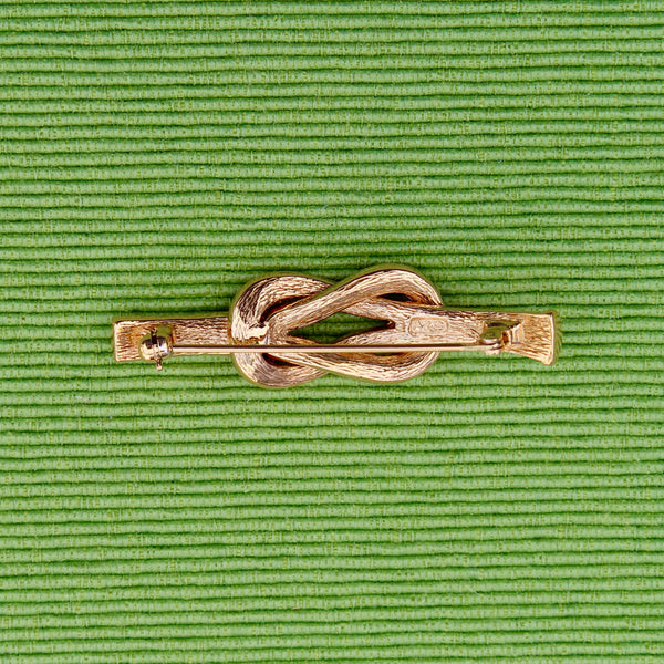 Atwood and Sawyer Knot Brooch