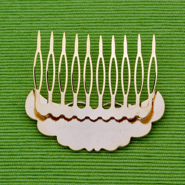 Cloisonné Butterfly Hair Comb