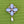 Load image into Gallery viewer, Light Blue Drop Brooch

