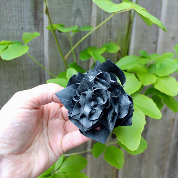 KTCD Rubber Corsage Black Medium