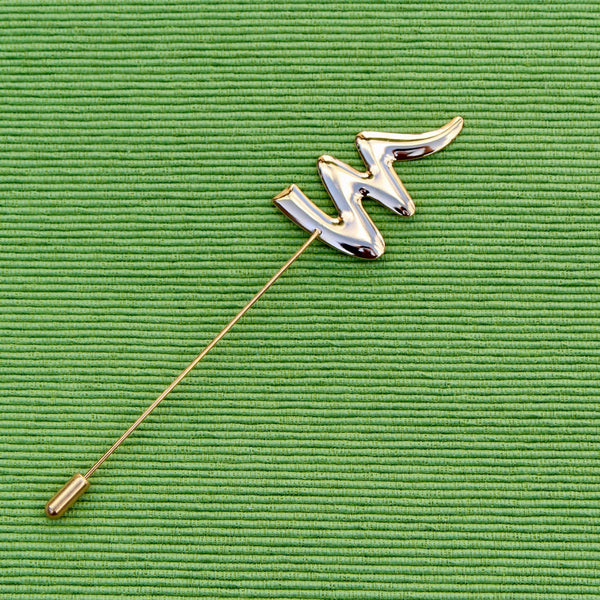 1980s Gold Stick Pins