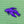 Load image into Gallery viewer, Purple Plastic Fish Brooch
