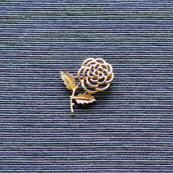 1960s Sarah Coventry Deconstructed Rose Brooch