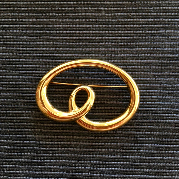 Monet Gold Pretzel