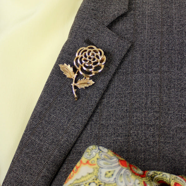 1960s Sarah Coventry Deconstructed Rose Brooch