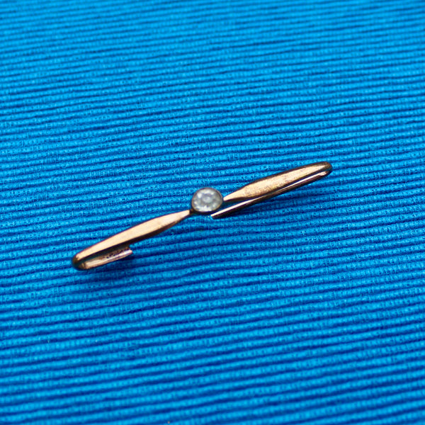 Copper Rhinestone Pin