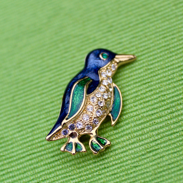 Sparkly Penguin 2 Brooch