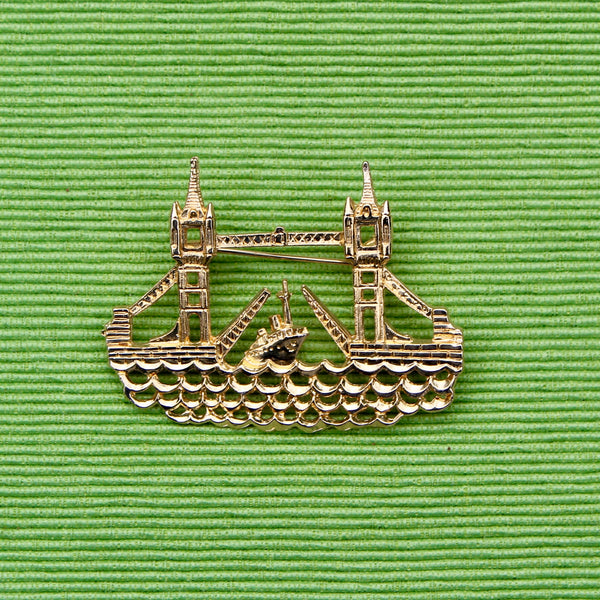 Tower Bridge Brooch