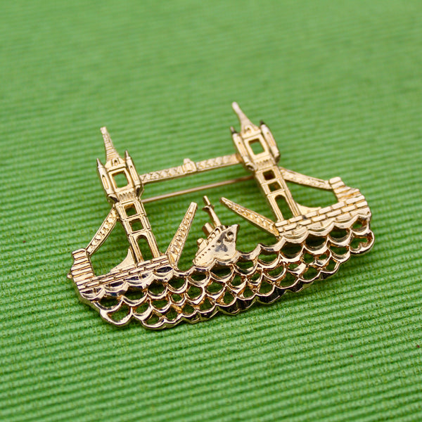 Tower Bridge Brooch