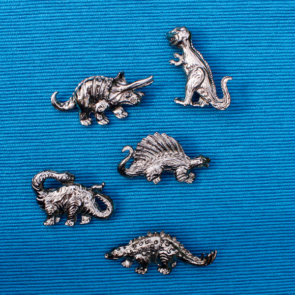 Dinosaur Brooches