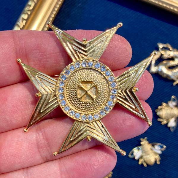 Military Cross and Star Brooch