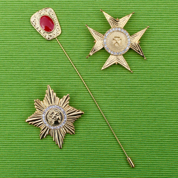 Military Cross and Star Brooch