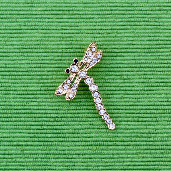 Dragonfly with Rhinestones