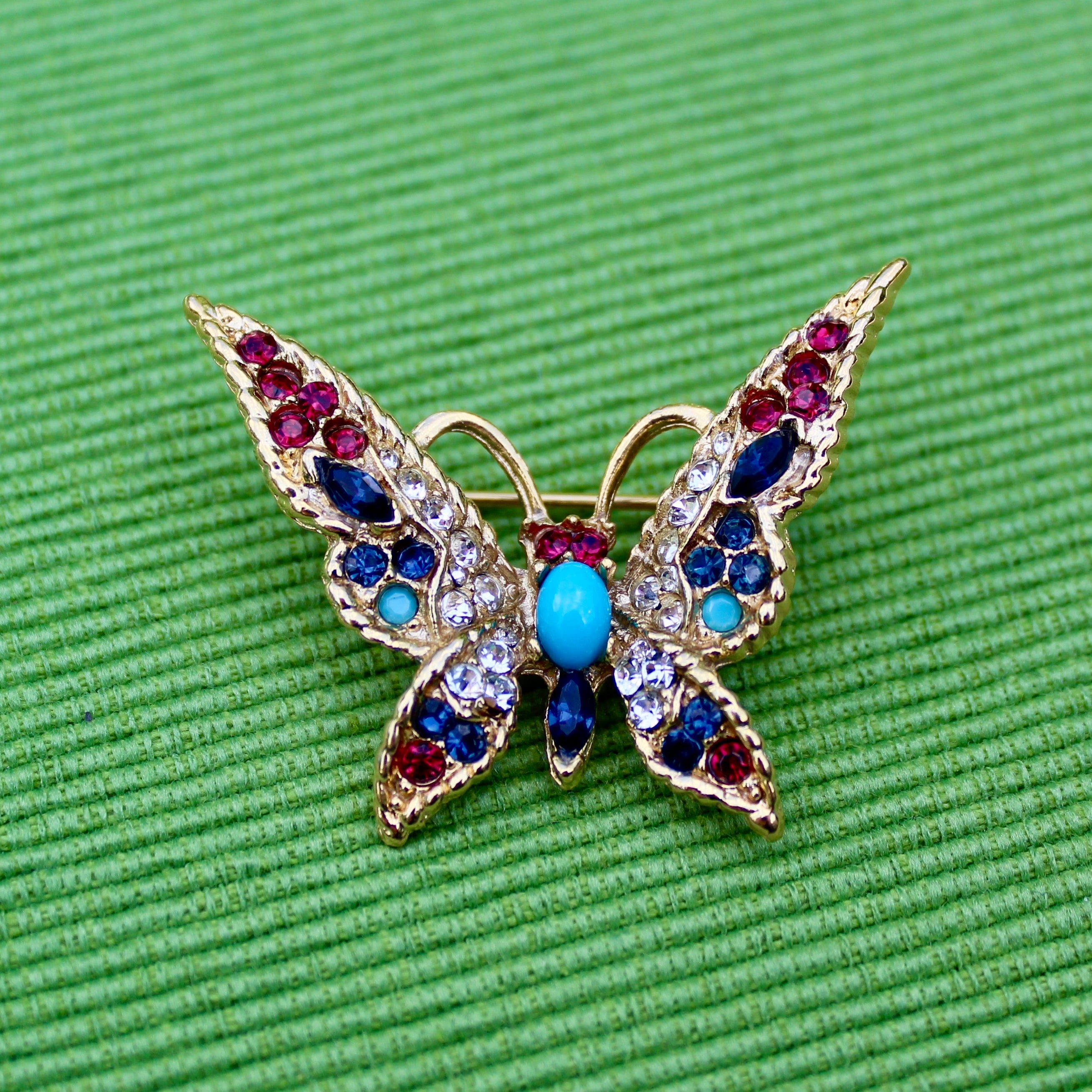 Swarovski butterfly deals brooch