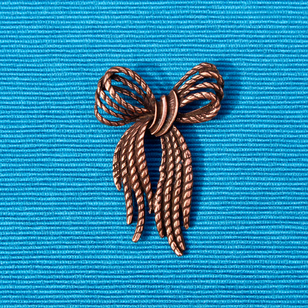Modernist Copper Rope Bow