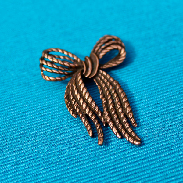 Modernist Copper Rope Bow